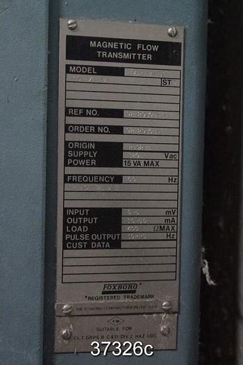 Used Foxboro E96P Magnetic Flow Transmitter Output Meter #37326