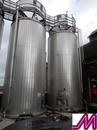 Used 50,000 Litre Stainless Steel Insulated & Clad Storage Tank