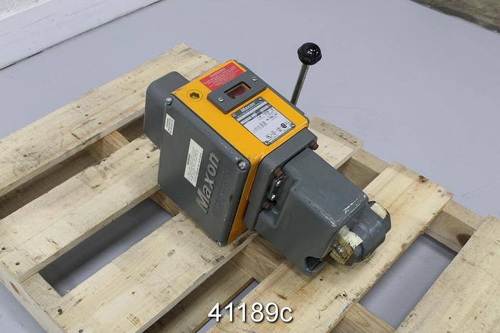 Unused Maxon 1" Lever Operated Fuel Valve #41189