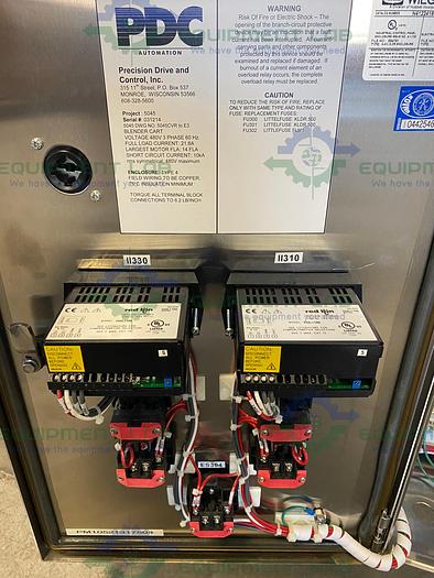 Used Fristam Powder Mixer/Emulsion Skid FS-3522 High Shear Emulsifier & FZX2100 Pump