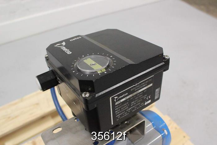 Unused Neles Jamesbury 7150313600XTZ2 4" Ball Control Valve #35612