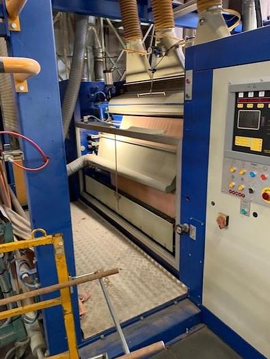 Used Velvet Shearing line COMET w.w. 1800 year 2000