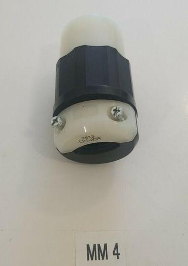 Used *USED* LEVITON 2513 L21-20R INDUSTRIAL LOCKING CONNECTOR 20A, 120/208V, 3ØY