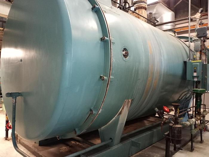 Used Cleaver Brooks CB200-500-150 500 HP 150 PSI Steam Boiler natural gas / oil