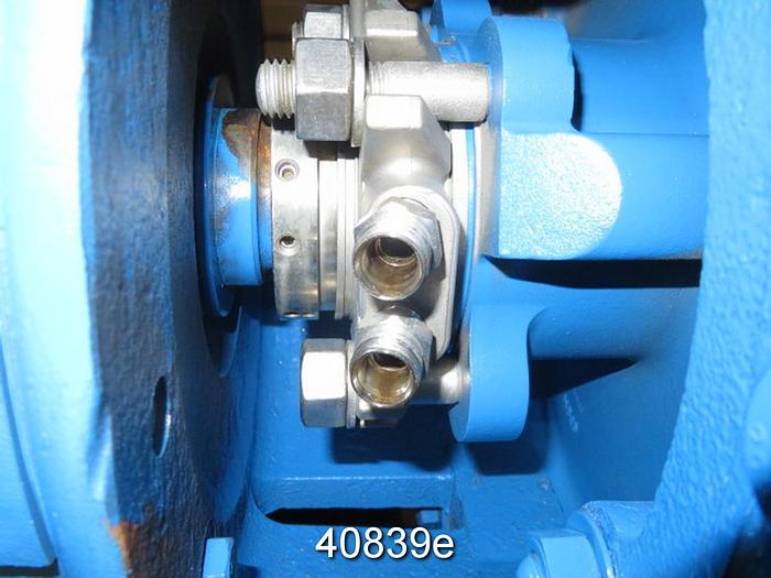 Used Goulds 3196 6x8x13 Pump, SS Casing, 6-Vane SS Impeller #40839