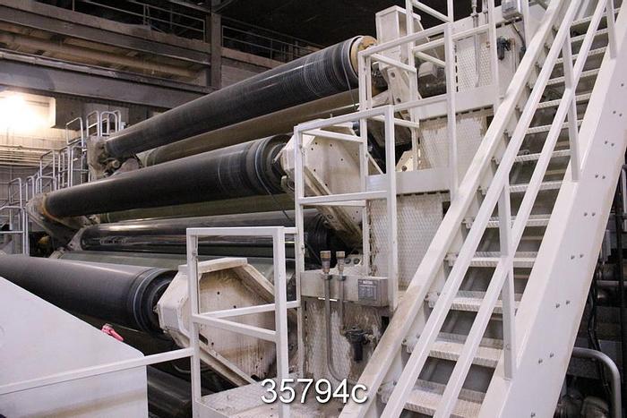Used Voith Sulzer 1x8 Roll Janus Mk2 - Online Super Calender, 244" Design #35794
