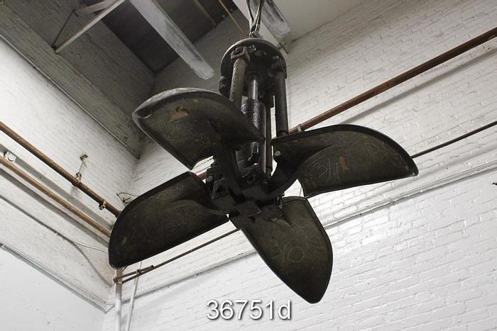 Used Anderson Model C2747 Hydraulic Clamshell Hoist, 42" Diameter (fully open) #36751