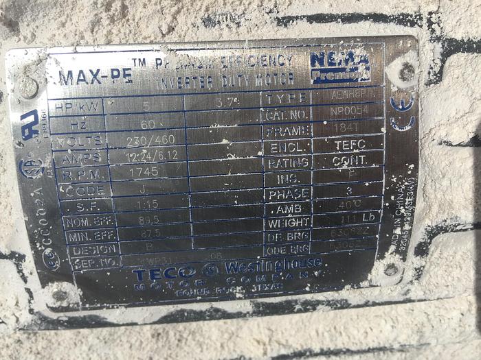 Used Dust Collector, Baghouse, 110 SF, Pulse type #S741174