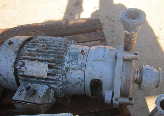 Used Pump, Centrif., 10 HP, S/st, Crepaco (2) #S739634