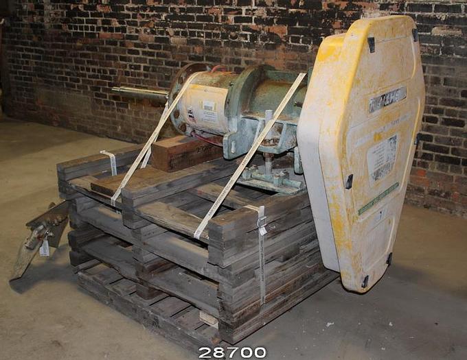 Used Lightnin 25-V0-15 Agitator Side Mount, 28" Propeller Diameter #28700