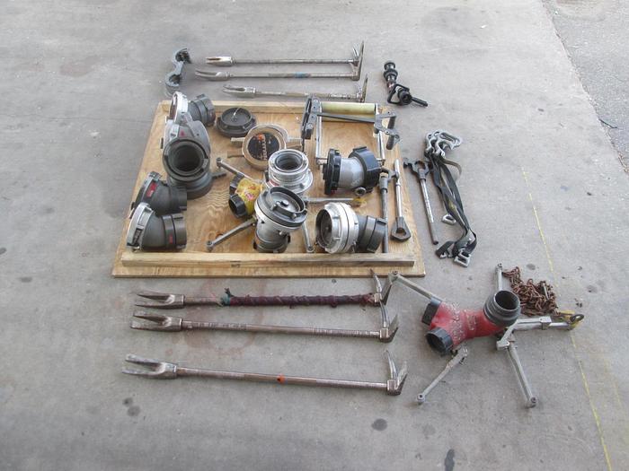Used Crate of Miscellaneous Fire Fighter Equipment