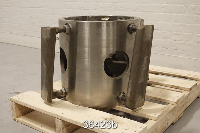 Used Black Clawson Ultra III Pressure Screen Rotor, 4-Foil #36423