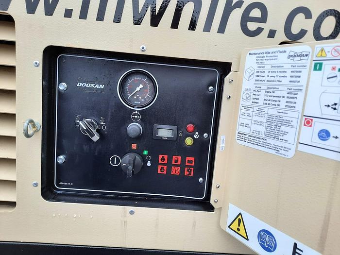 New Doosan 250 CFM Compressor