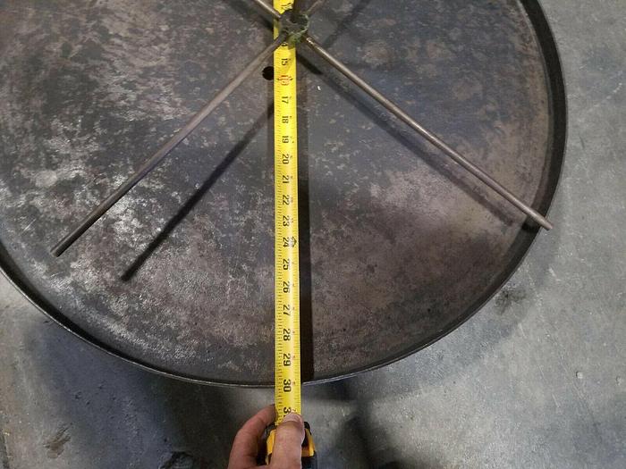 Used 30" Stock Reel Metal Material Strip Payoff Stamping L