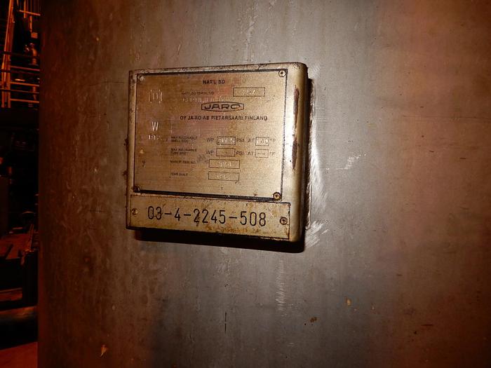 Used PRESSURE ACCUMULATOR  TANK NAT'L BD CERTIFIED  1987