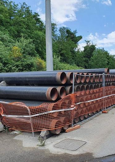 Tubi in acciaio al carbonio totalmente calmato per condotte di gas metano EN 10208/2