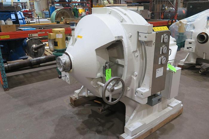Used 34" Beloit 34/38 DD 4000 Refiner Reconditioned