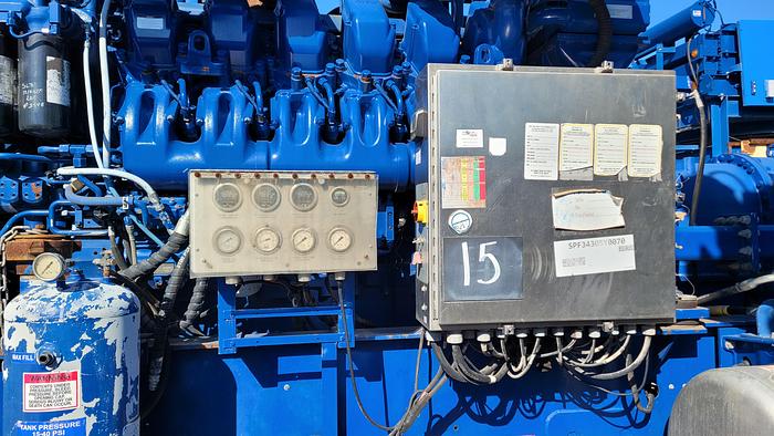 Used Gardner Denver HD 2250 Triplex Frac Pump