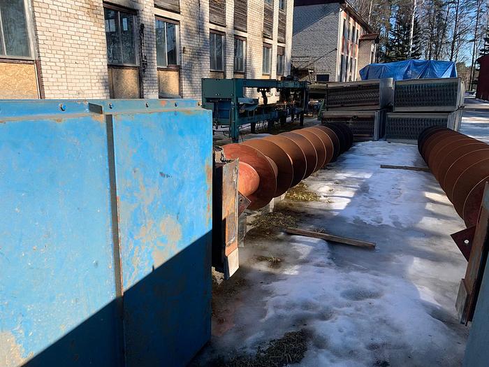 Used SAXLUND screw conveyor
