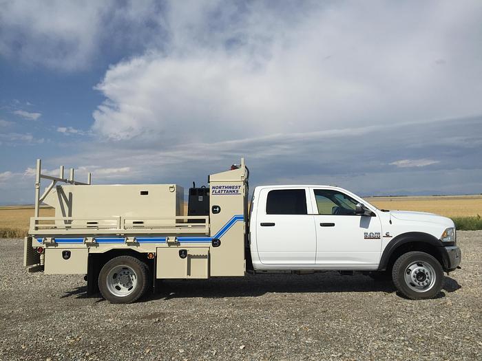 Used Flattank/Pickup Support Truck