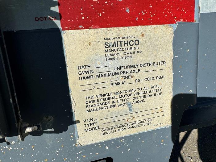 Used 2000 Smithco Side Dump Trailer