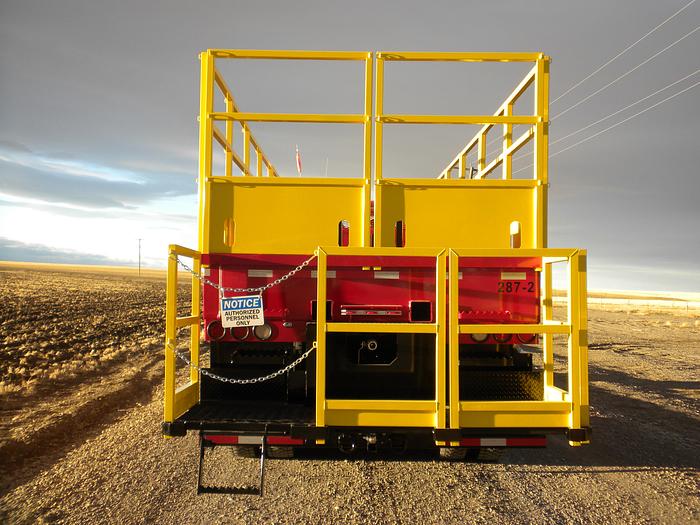 Used Rear Folding Step Platform Or Pintle Towing Hitch