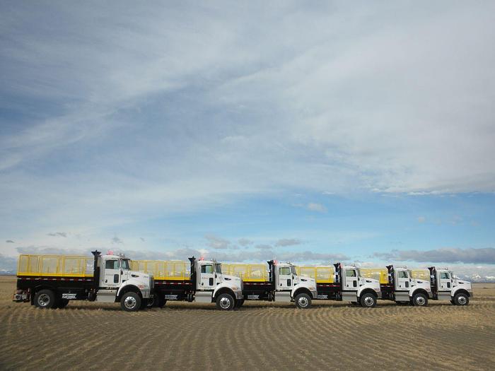 Used Our Standard Flattanks Support Trucks