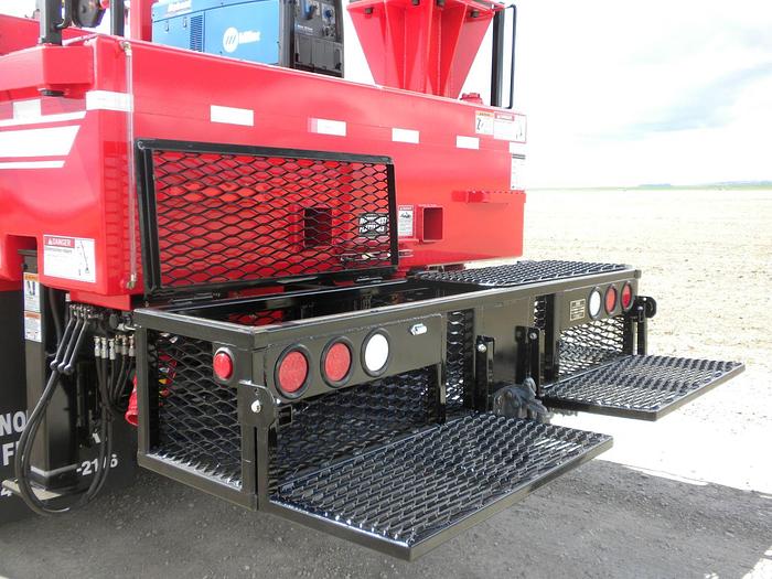 Used Rear Folding Step Platform Or Pintle Towing Hitch