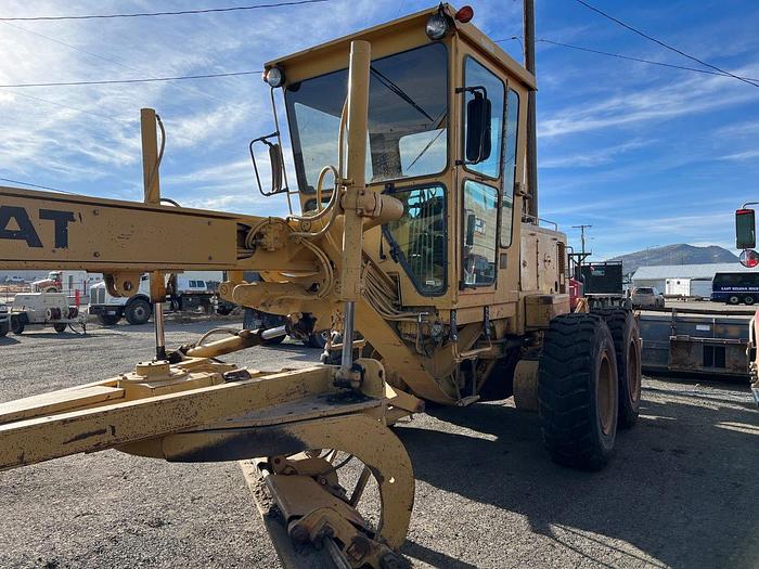 Used 1989 Caterpillar 140G Motor Grader