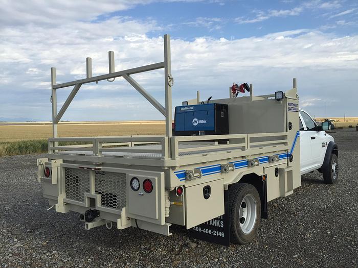 Used Flattank/Pickup Support Truck