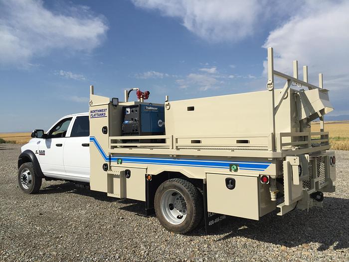 Used Flattank/Pickup Support Truck