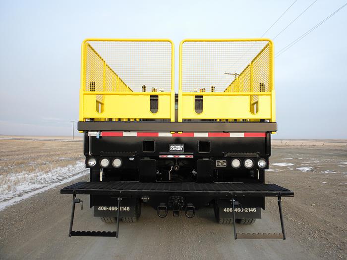 Used Rear Folding Step Platform Or Pintle Towing Hitch