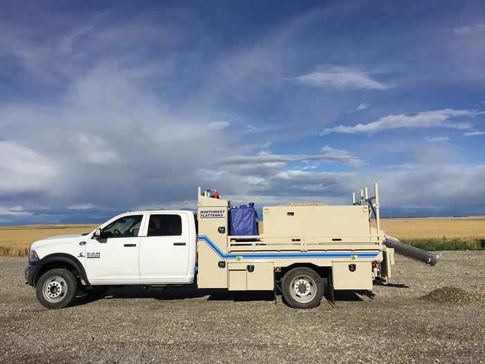 Used Flattank/Pickup Support Truck