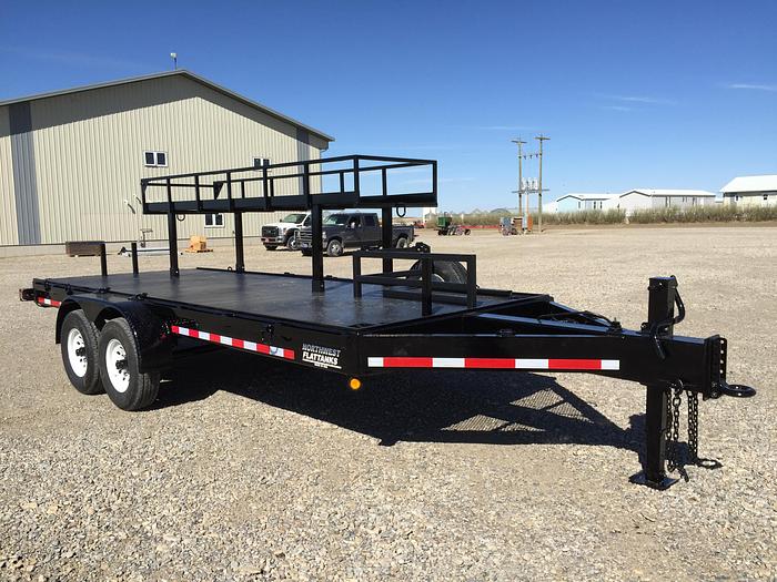 Used Water Well Development Flattanks Trailers