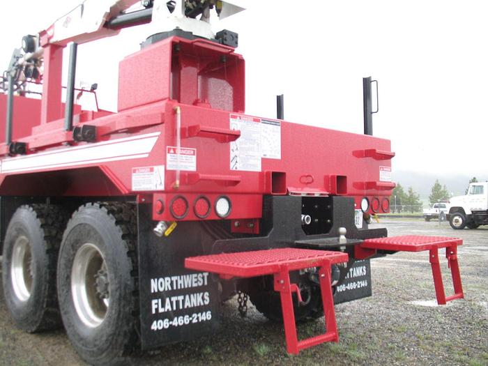 Used Rear Folding Step Platform Or Pintle Towing Hitch
