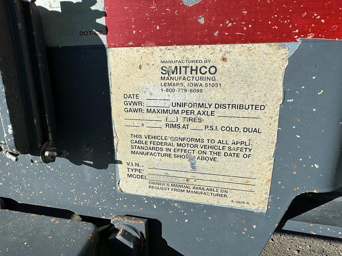 Used 2000 Smithco Side Dump Trailer