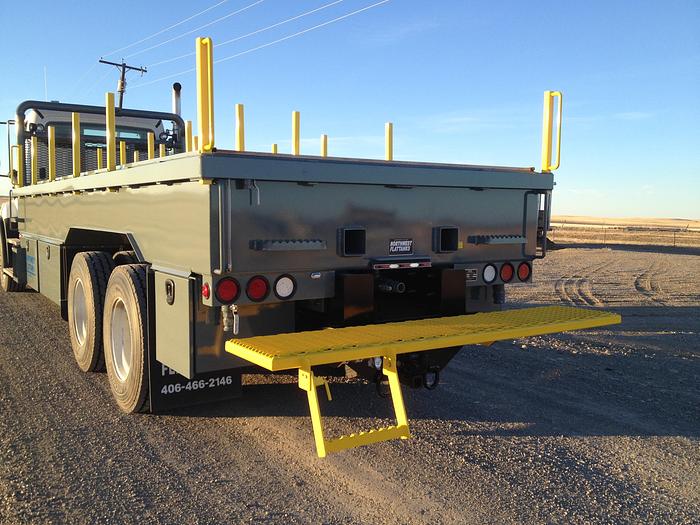 Used Rear Folding Step Platform Or Pintle Towing Hitch