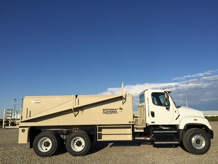 Used Flattanks/Gravel Support Truck