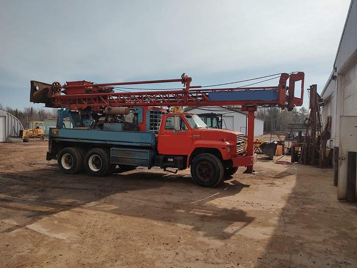 Used 1989 450H Schramm Water Well Drilling Rig