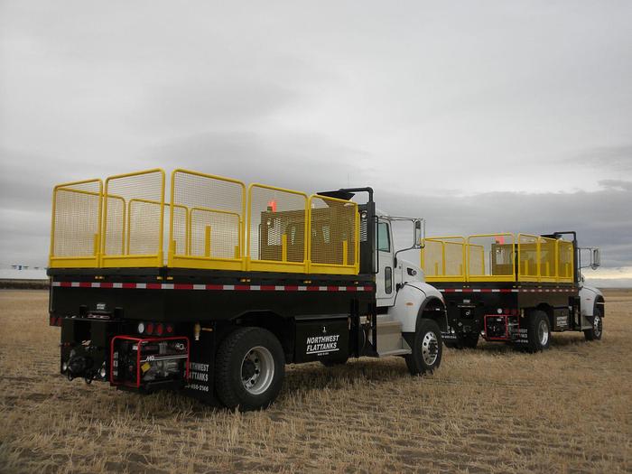 Used Our Standard Flattanks Support Trucks