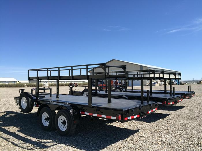 Used Water Well Development Flattanks Trailers