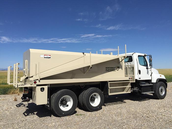 Used Flattanks/Gravel Support Truck