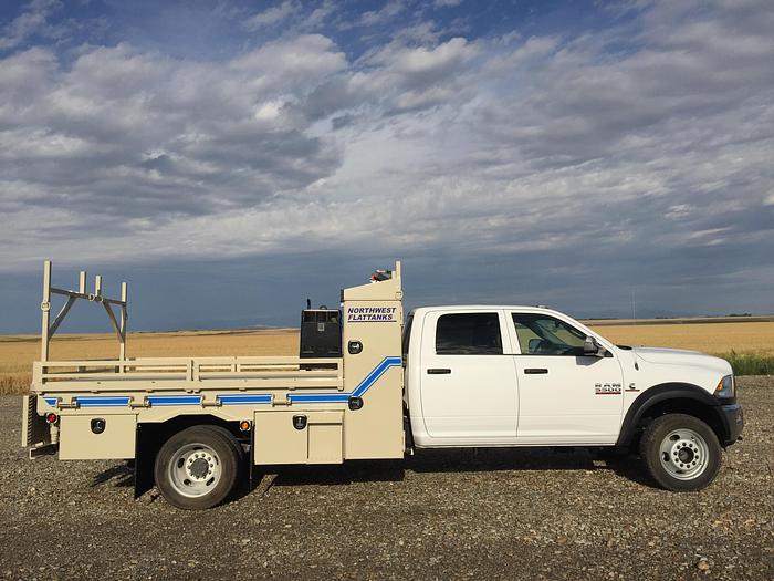 Used Flattank/Pickup Support Truck
