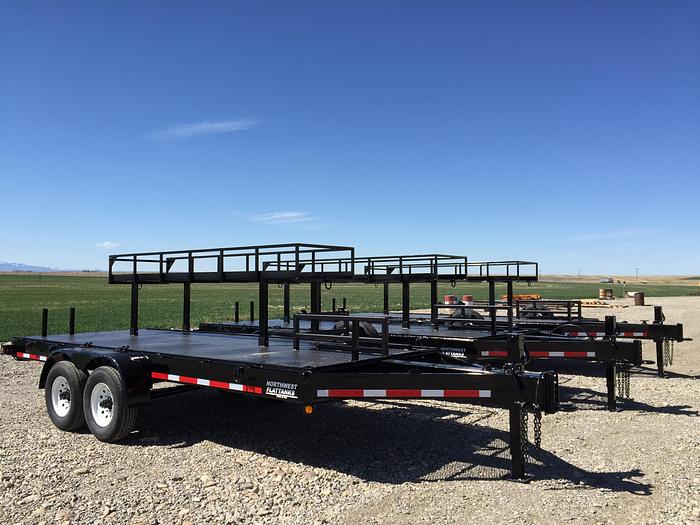 Used Water Well Development Flattanks Trailers