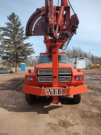 Used 1989 450H Schramm Water Well Drilling Rig