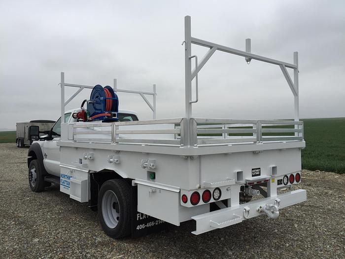 Used Flattank/Pickup Support Truck