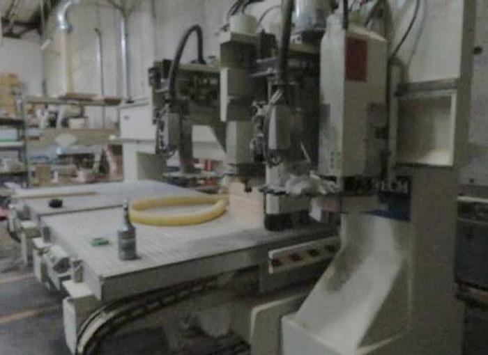 Used SCMI ROUTECH RECORD 220 5FT X 5FT TWIN TABLES CNC ROUTER