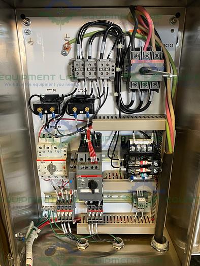 Used Fristam Powder Mixer/Emulsion Skid FS-3522 High Shear Emulsifier & FZX2100 Pump