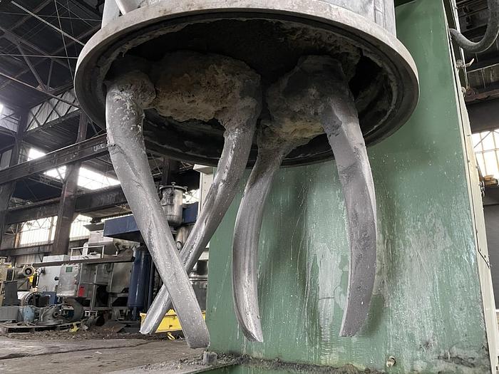 Used 100 GALLON ROSS DOUBLE PLANETARY MIXER – DPM 100 –  S/S – VAC – JKTD. (#9689)