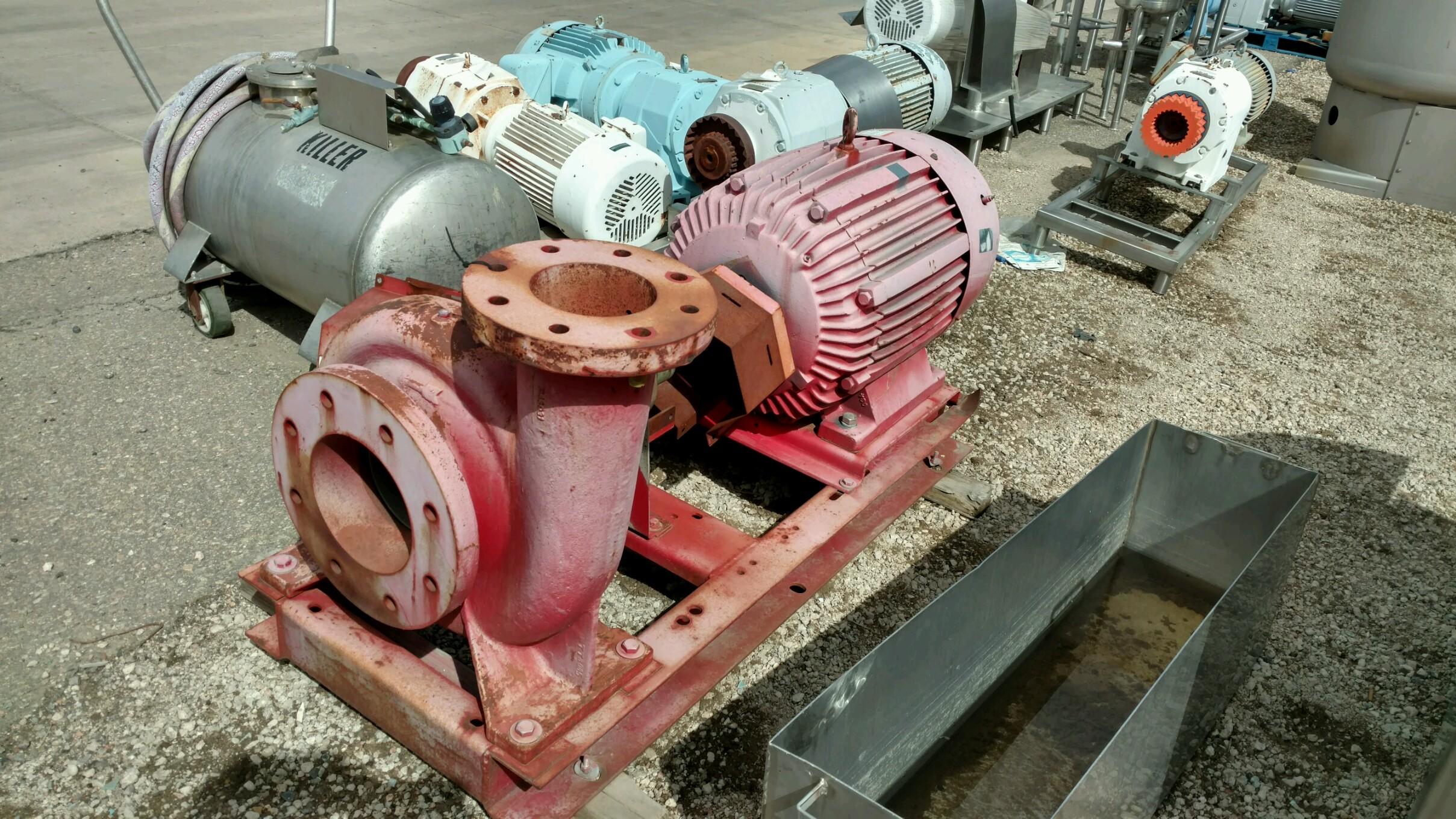 Used 6X8 ITT WATER PUMP